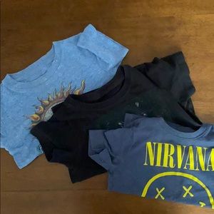 Nirvana, Sublime and Jim Morrison 2-3T Toddler Ts